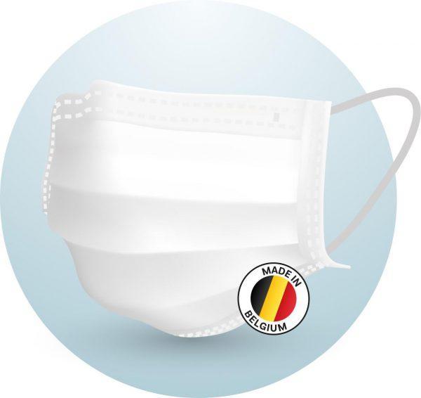 Made in Belgium mondmasker